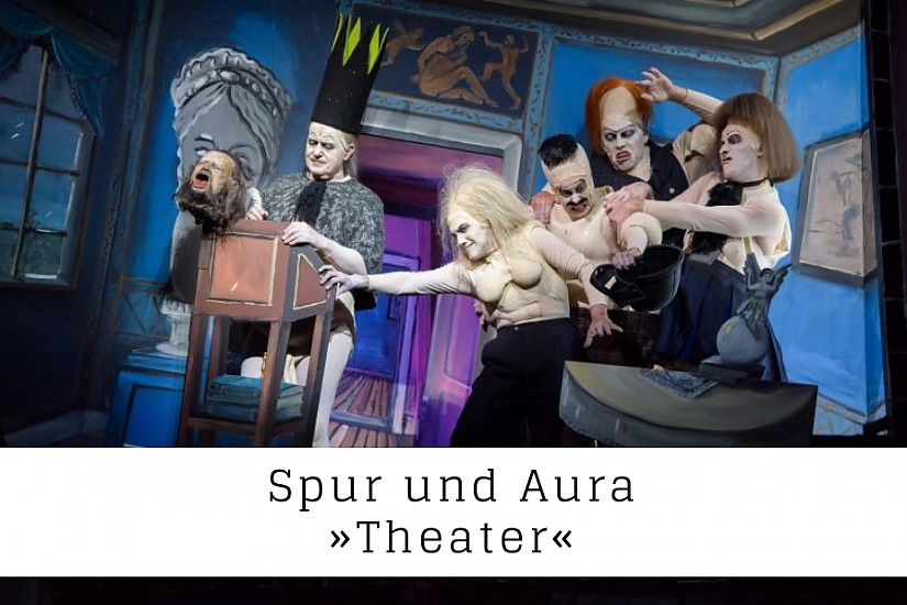 Spur und Aura: Theater, Foto: Candy Welz, aus dem Stück Macbeth