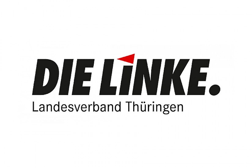 Logo "Die Linke" des Landesverbandes Thüringen