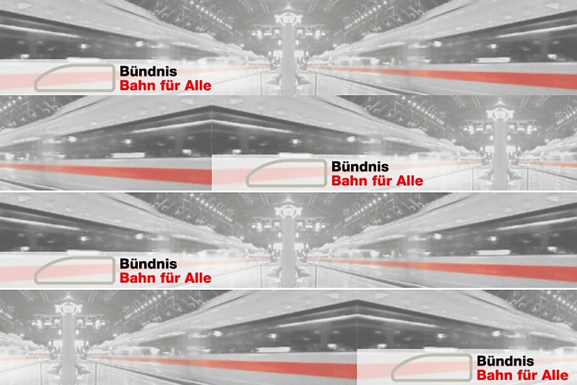 Grafik © Bündnis "Bahn für Alle" Grafik © Bündnis "Bahn für Alle"