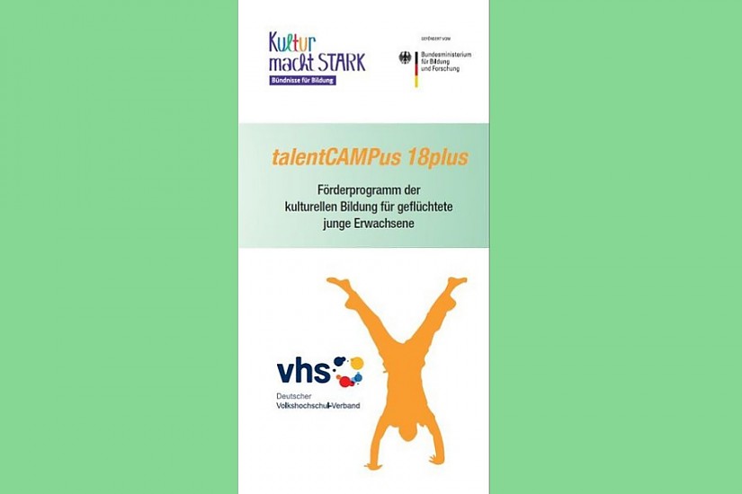 Titelbild Broschüre "talentCAMPus 18plus"