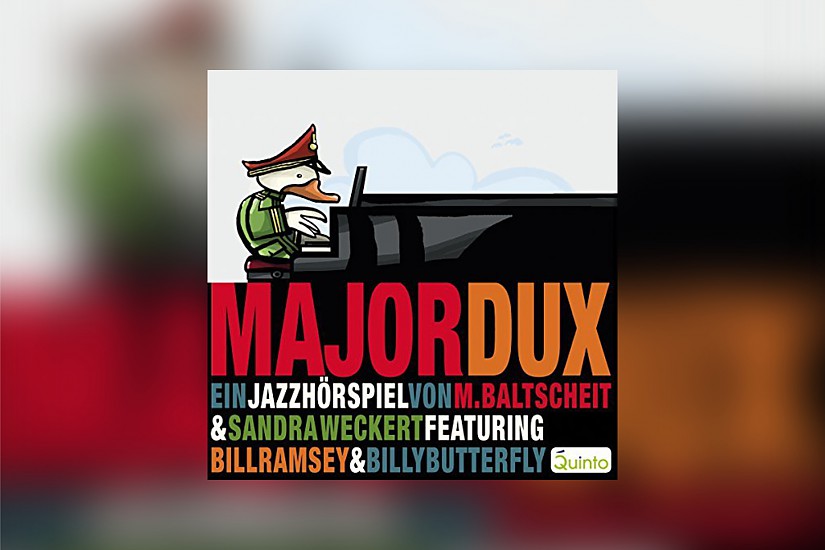 Cover: »Major Dux«, erschienen im Quinto-Verlag Cover: »Major Dux«, erschienen im Quinto-Verlag