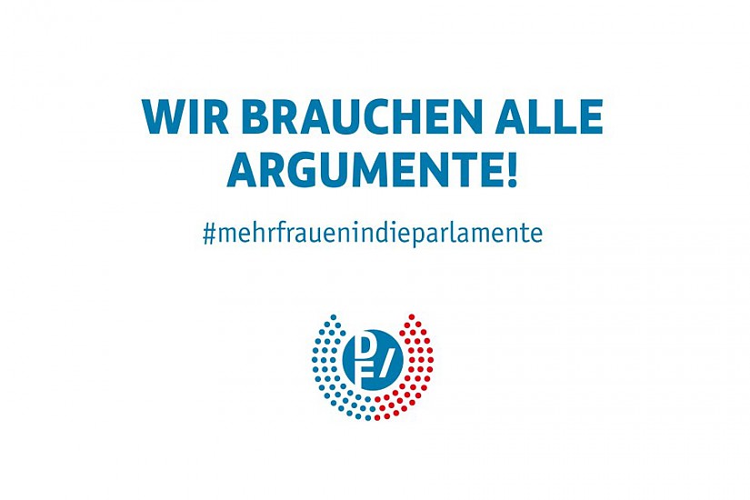 Aufruf des deutschen Frauenrats #mehrfrauenindieparlamente | Foto: frauenrat.de