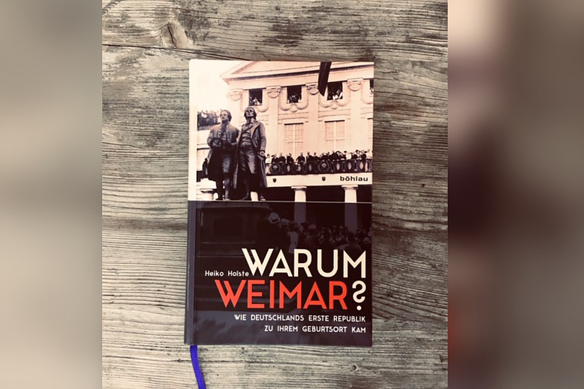 Buch: »Warum Weimar?«, Foto: Radio Lotte Buch: »Warum Weimar?«, Foto: Radio Lotte