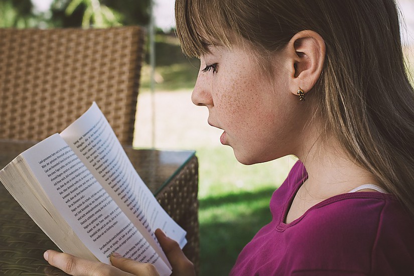 Mädchen beim Lesen (Symbolfoto), Quelle: Pixabay Mädchen beim Lesen (Symbolfoto), Quelle: Pixabay