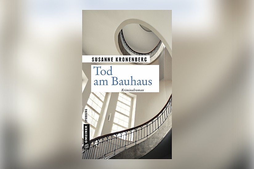 Buchcover: »Tod am Bauhaus«, erschienen im ©GMEINER Verlag
