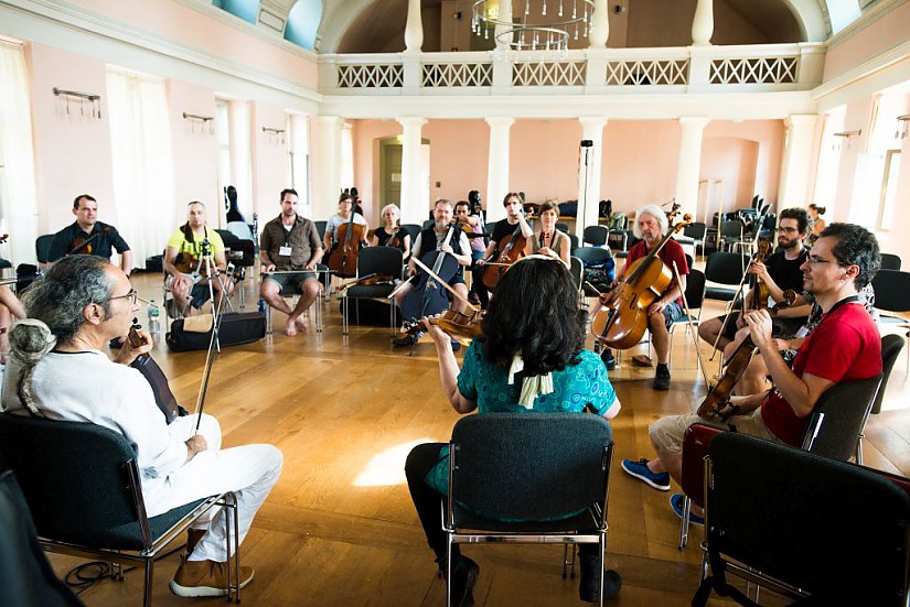 Workshop für Instrumentalmusik beim Yiddish Summer Weimar, Foto: Shendl Copitman