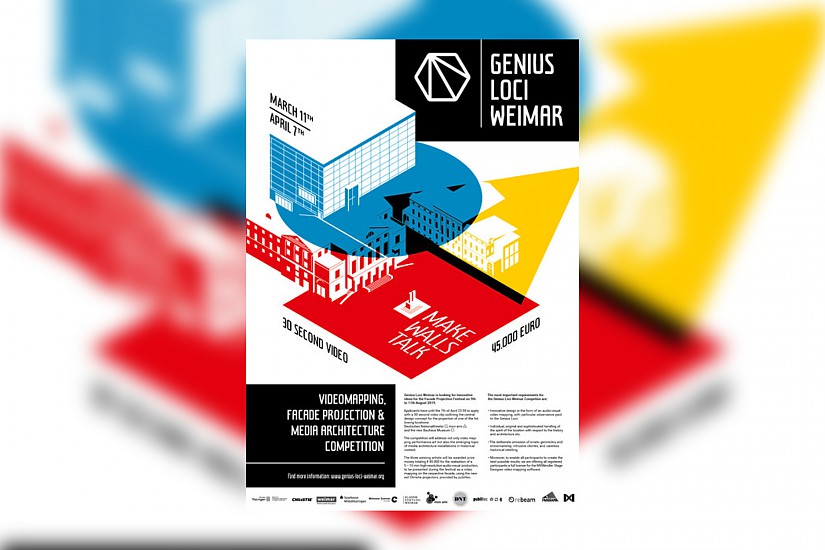 Plakat: Genius Loci Weimar 2019