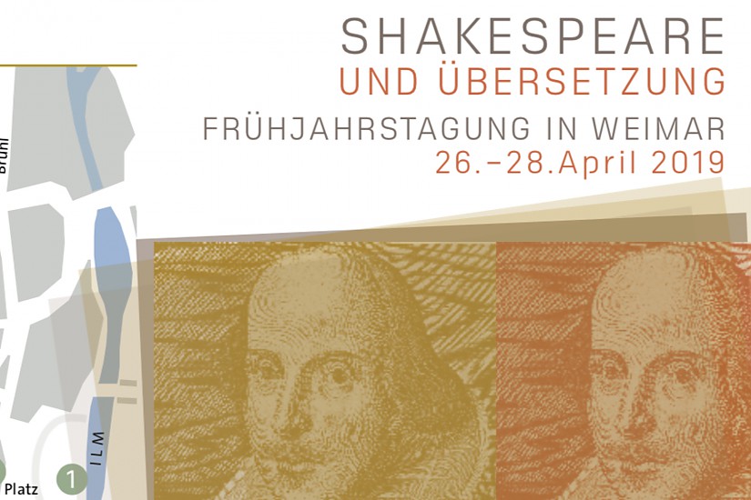 Auszug: Flyer zur Shakespeare-Tagung, ©Shakespearegesellschaft Auszug: Flyer zur Shakespeare-Tagung, ©Shakespearegesellschaft