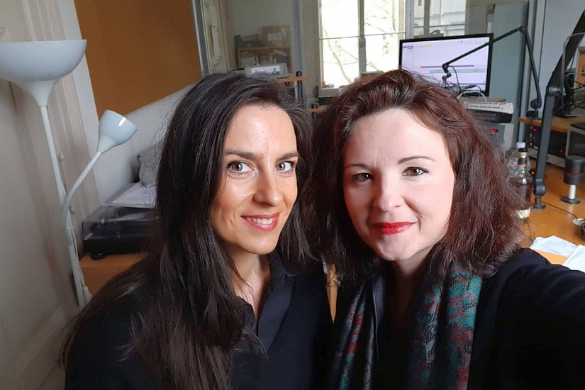 "Nachgedacht - Die Kultursprechstunde", Studiogast: Dr. Susan Baumert (Foto: Sandra Maria Geschke)