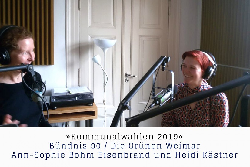 Ann-Sophie Bohm Eisenbrand im Gespräch mit Anka Suckow, Foto: Radio LOTTE