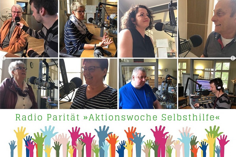 Radio Parität: Aktionswoche Selbsthilfe, Fotos: Isabell Schlote