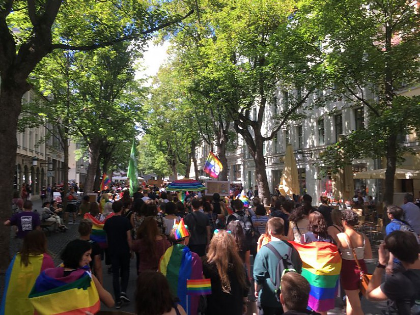 Christopher Street Day, Weimar 2018, Foto: Radio LOTTE Christopher Street Day, Weimar 2018, Foto: Radio LOTTE