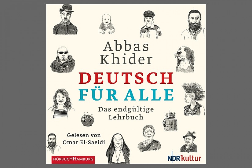 Cover »Deutsch für alle!« von Abbas Khider, , Quelle Hörbuch Hamburg Cover »Deutsch für alle!« von Abbas Khider, Quelle: Hörbuch Hamburg