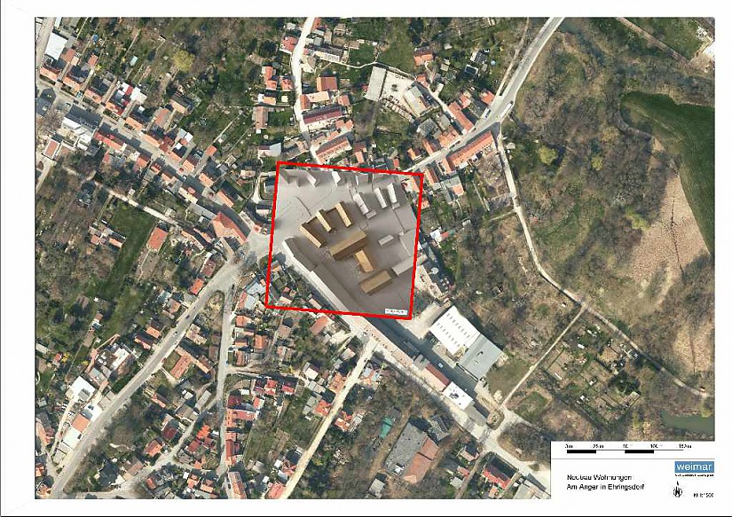 Bebauungsplan Ehringsdorf, Foto: Stadtentwicklungsamt Bebauungsplan Ehringsdorf, Foto: Stadtentwicklungsamt