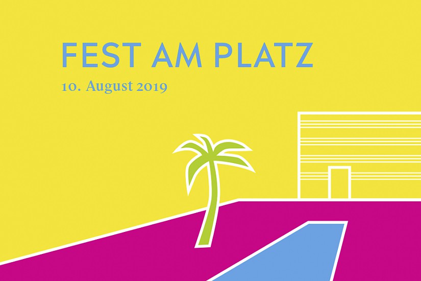 Flyer »Fest am Platz«, Quelle: Klassik-Stiftung Weimar