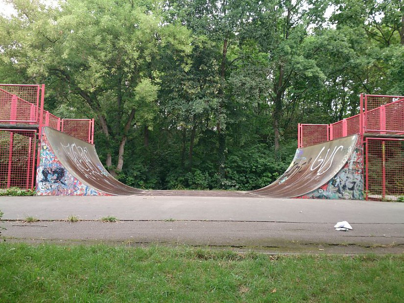Station #2 - Halfpipe, Foto: Florence von der Weth Station #2 - Halfpipe, Foto: Florence von der Weth