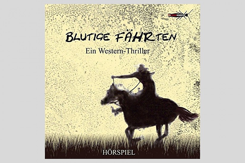 Hörbuch-Cover »Blutige Fährten« vom Label Ohrenkneifer