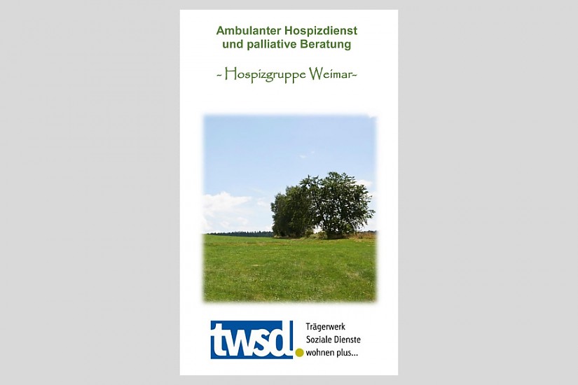 Flyer: Ambulante Hospizdienst Weimar 