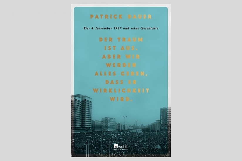 Buchcover »Der Traum ist aus. Aber wir werden alles geben, dass er Wirklichkeit wird.«