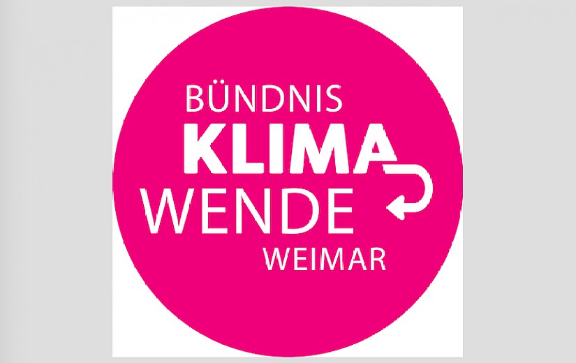 Logo: »Bündnis Klimawende Weimar«