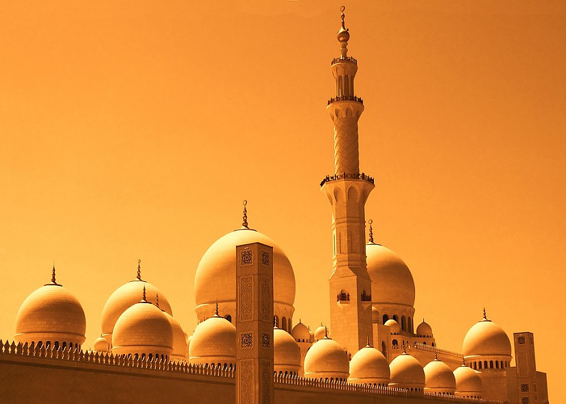 Scheich-Zayid-Moschee in Dubai, Quelle: Pixabay