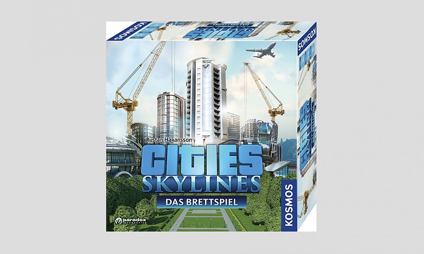 Cities Skylines - Spiel, Quelle: KOSMOS-Spieleverlag Cities Skylines - Spiel, Quelle: KOSMOS-Spieleverlag