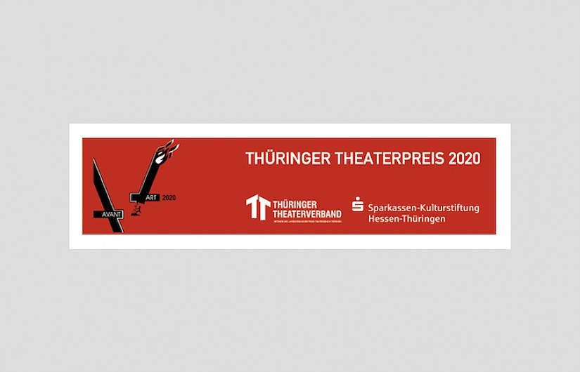 Banner: Auslobung des Thüringer Theaterpreises Banner: Auslobung des Thüringer Theaterpreises