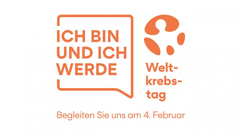 Motto »ICH BIN UND ICH WERDE« anlässlich des 20. Weltkrebstages Motto »ICH BIN UND ICH WERDE« anlässlich des 20. Weltkrebstages