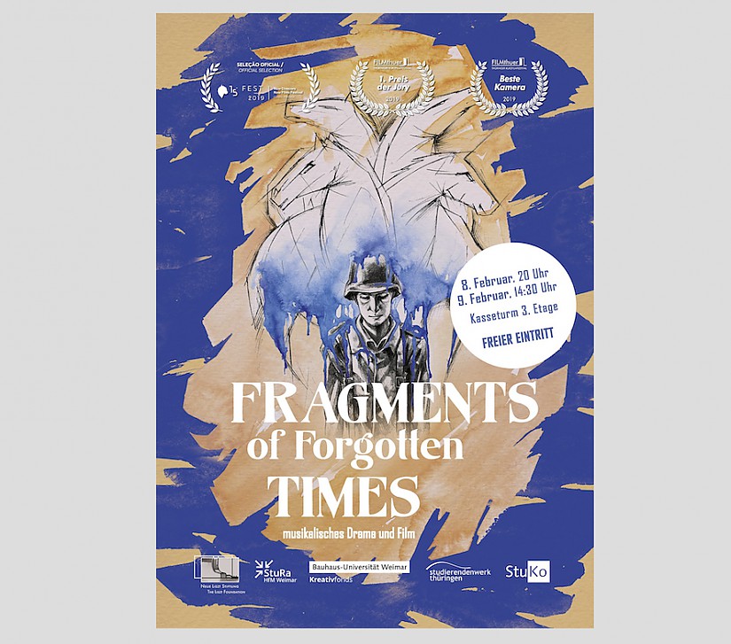 Veranstaltungsflyer »Fragments of forgotten times« Veranstaltungsflyer »Fragments of forgotten times«
