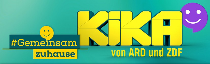 KiKA - #Gemeinsam zuhause - Logo