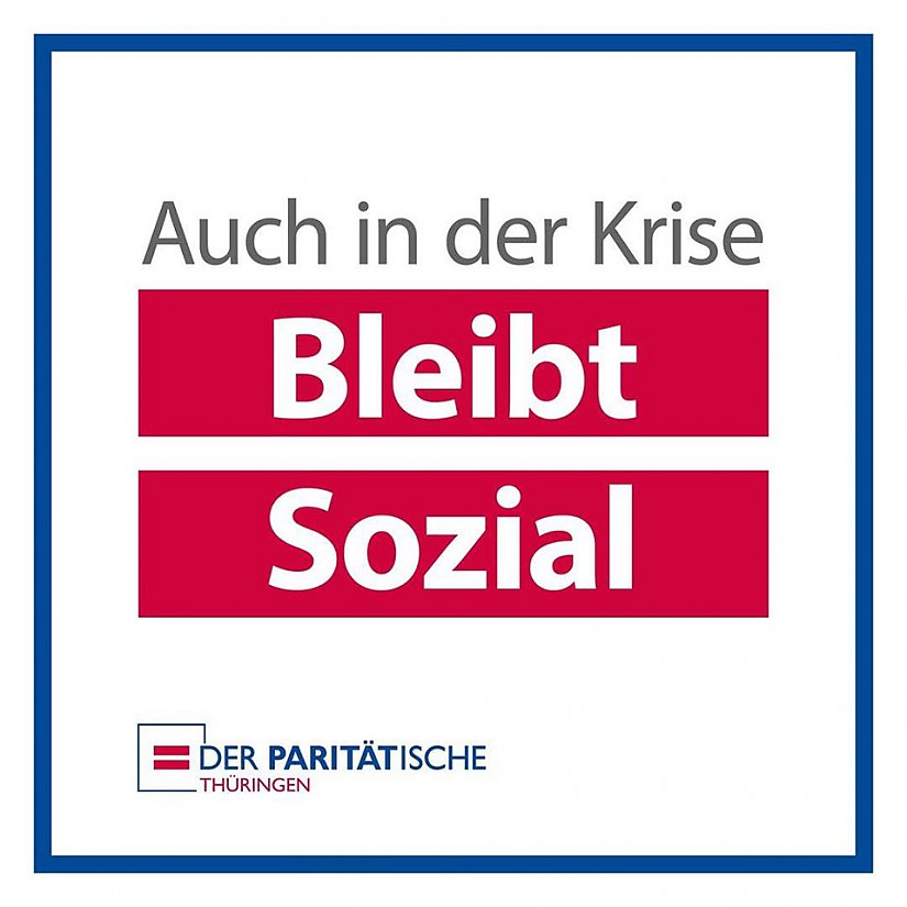 Paritätischer Thüringen - Flyer, Quelle: Facebook-Seite Paritätischer Thüringen
