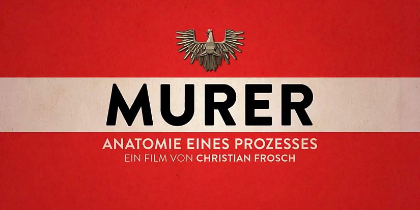 »Murer - Anatomie eines Prozesses« - Banner