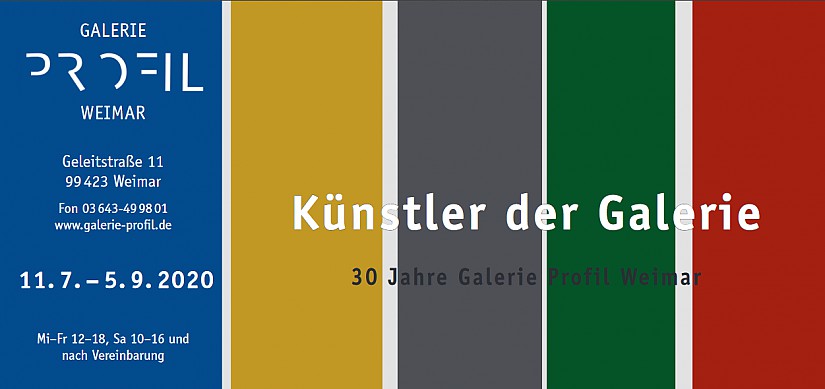  30 Jahre Galerie Profil - Einladung