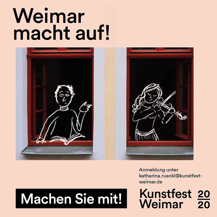 Weimar macht auf! - Flyer Weimar macht auf! - Flyer