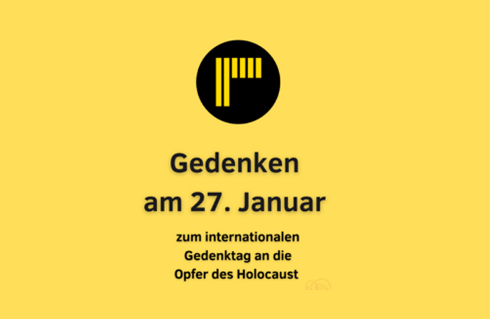 BgR-Flyer: Tag des Gedenkens an die Opfer des Holocaust BgR-Flyer: Tag des Gedenkens an die Opfer des Holocaust