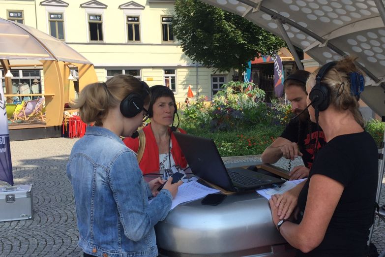 Interview mit Tanja Matjas (Foto: Radio Lotte)