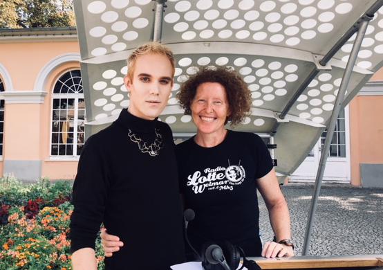 Grrropius zu Gast bei Radio LOTTE, Foto: Radio LOTTE