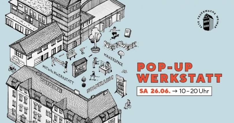 Flyer: POP-UP Werkstatt