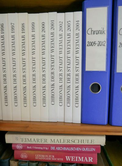 Stadt-Chronik (Foto: Stadtarchiv Weimar) 