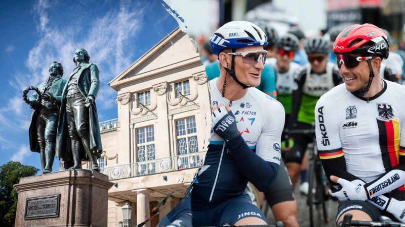 Deutschland Tour 2022 in Weimar (Quelle: Stadt Weimar)