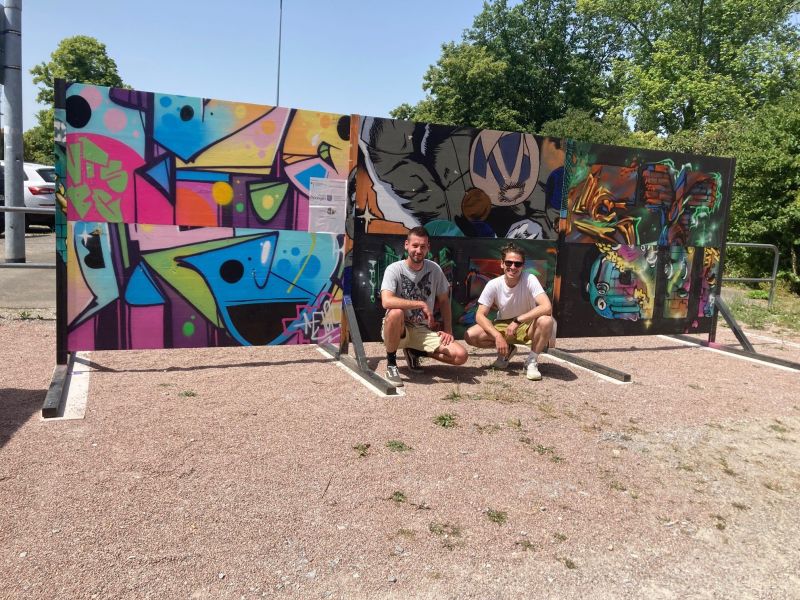 Graffiti-Wand (Foto: Stadt Weimar) 