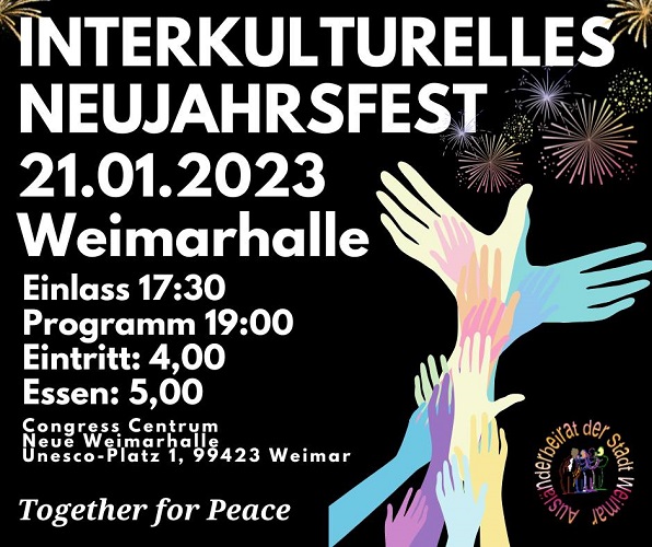 Flyer: Interkulturelles Neujahrsfest 2023 