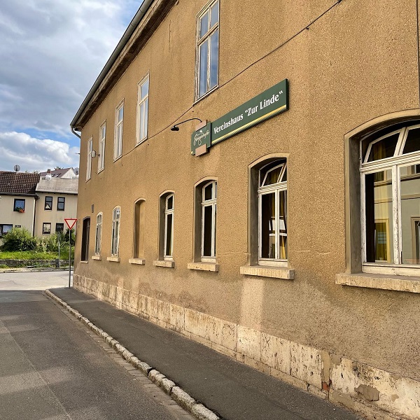 Vereinshaus "Zur Linde" (Quelle: Ortsteilrat Oberweimar-Ehringsdorf) Vereinshaus "Zur Linde" (Quelle: Ortsteilrat Oberweimar-Ehringsdorf)