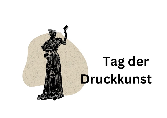 Banner: "Tag der Druckkunst" (Quelle: Stadt Weimar) 