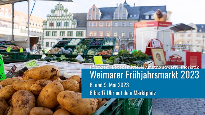 Weimarer Frühjahrsmarkt 2023 (Quelle: Stadt Weimar)