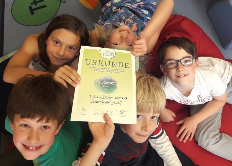 Projekt der Freien Ganztagsschule Anna Amalia wird gefördert (Quelle: Inklusive-Bildung, Lebenshilfe-Weimar-Apolda-gGmbH)