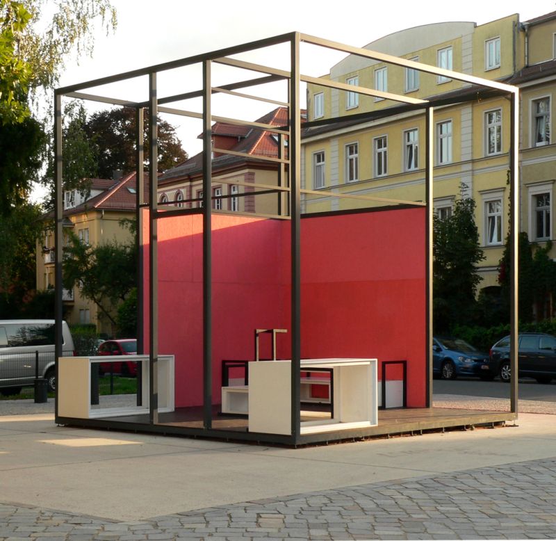 Gropius-Zimmer-Pavillon (Foto: Axel Hindemith / Lizenz: Creative Commons CC-by-sa-3.0 de)