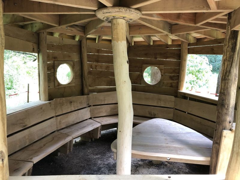 "Pfeiffers Ruh" mit neue Schutzhütte (Foto: Stadt Weimar) 