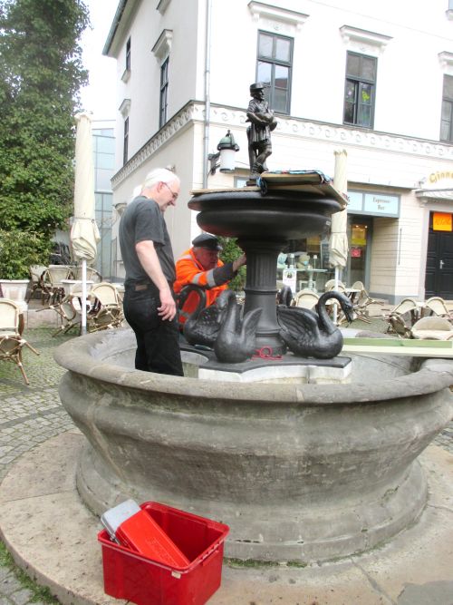 Gänsemännchenbrunnen (Foto: Stadt Weimar)    