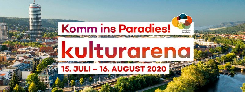Kulturarena Jena 2020 - Flyer Kulturarena Jena 2020 - Flyer